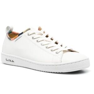 Paul Smith White Dusky Swirl Trim Miata Trainers Size 36 / 6